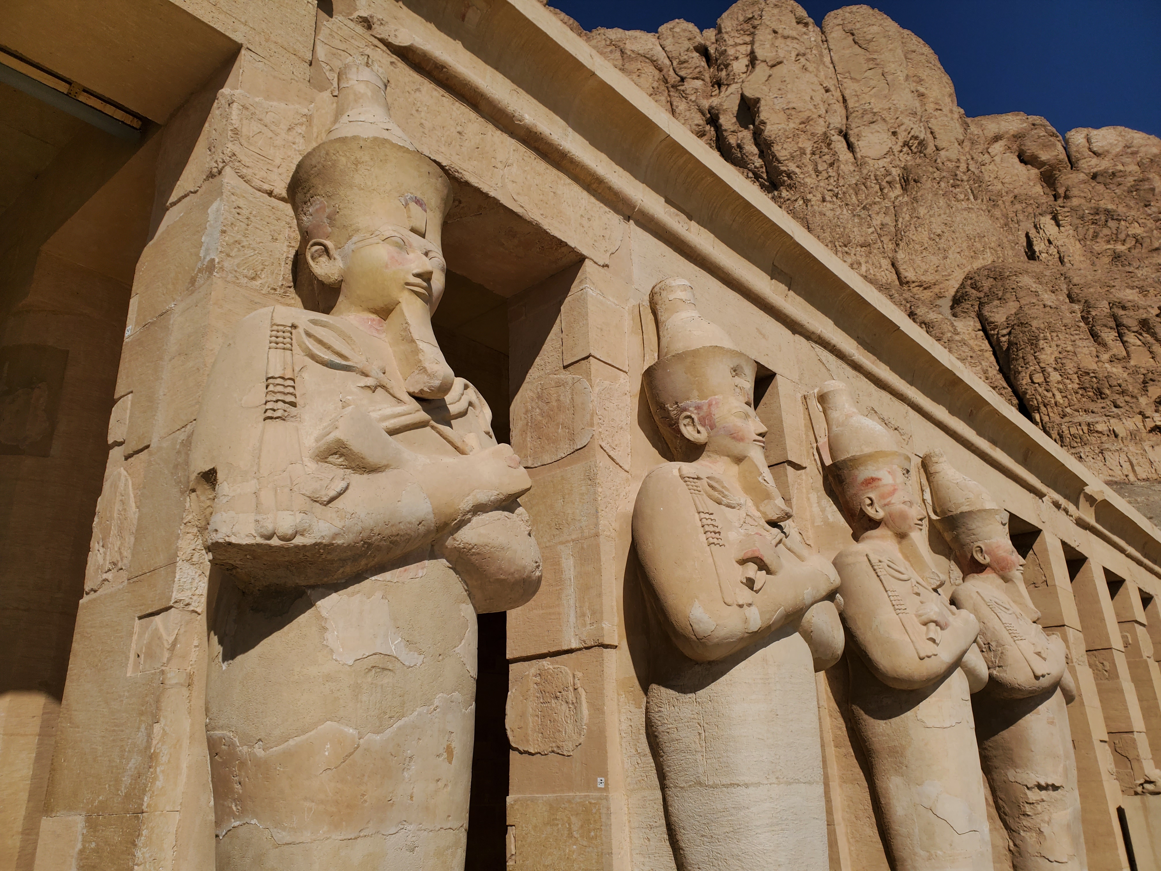 Queen Hatshepsut's Temple close up