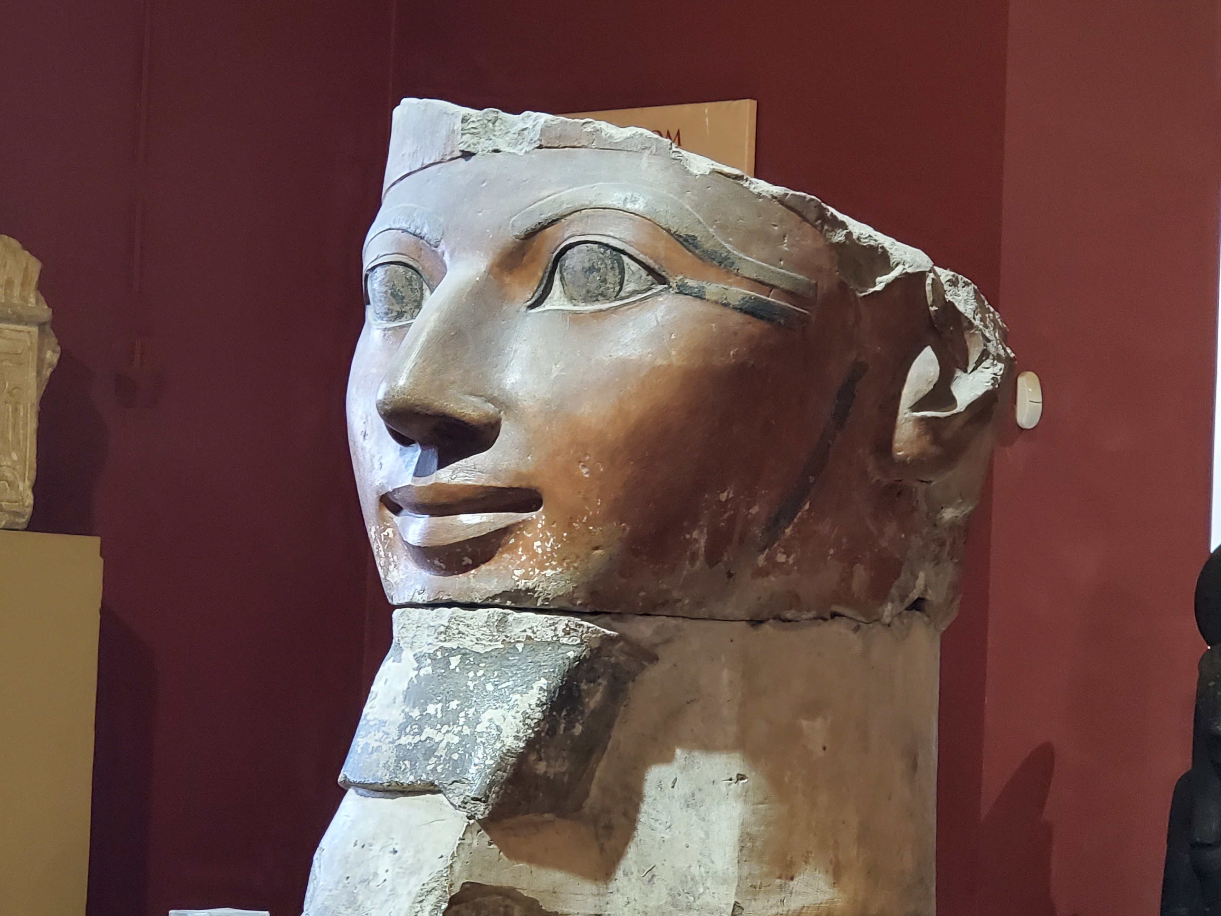 Statue at the Egyptian Museum in Cairo